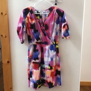 Colorful Maggy London Dress with pockets